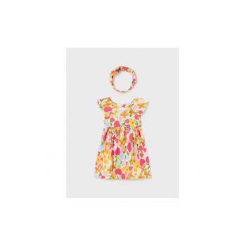 Rochie fete -  302066858 - Bumbac - Multicolor