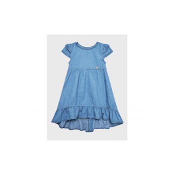 Rochie fetite -  302578276 - Bumbac - Albastru