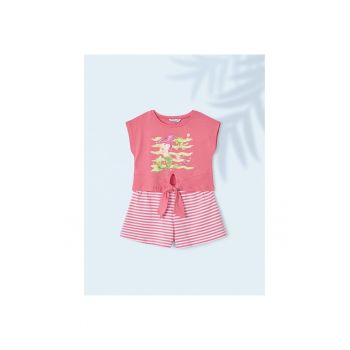 Set tricou si pantaloni scurti -  302071289 - Bumbac - Multicolor