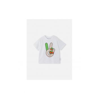 Tricou copii -  301788416 - Bumbac - Alb