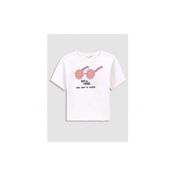 Tricou copii -  302630141 - Bumbac - Alb