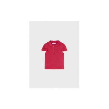 Tricou polo copii -  302038190 - Bumbac - Rosu