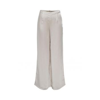 Pantaloni dama -  302089161 - Poliester - Gri