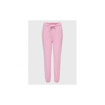 Pantaloni lungi -  301376392 - Bumbac - Roz