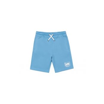 Pantaloni lungi -  302032679 - Bumbac - Albastru