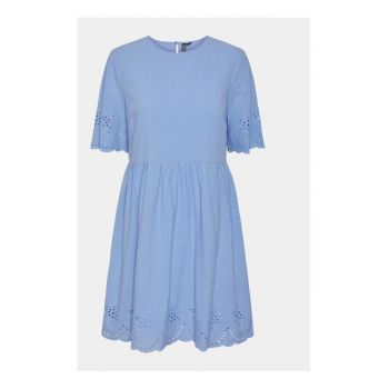 Rochie dama -  9990 - Bumbac - Albastru