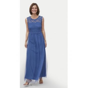 Rochie dama - Albastru - Bumbac ieftina Rochie dama - Albastru - Bumbac ieftina