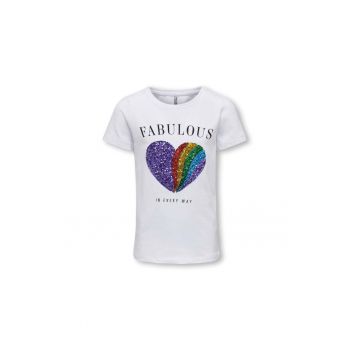 Tricou copii -  301678670 - Bumbac - Alb