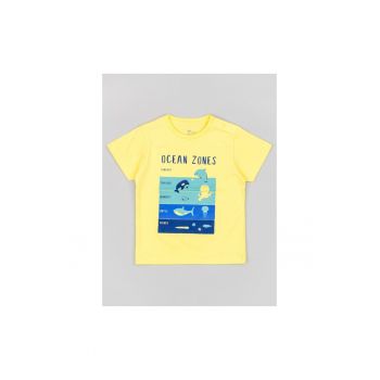 Tricou copii -  302714520 - Bumbac - Galben