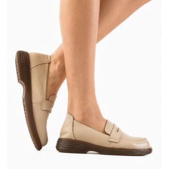 Pantofi Casual Byertes Bej