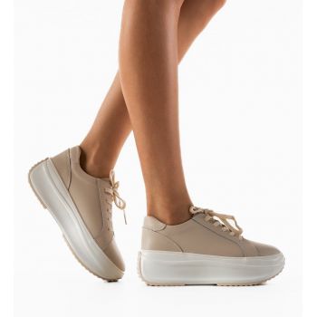 Pantofi Casual Yrna Bej