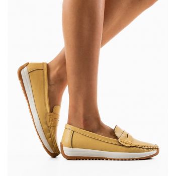 Pantofi Casual Uyteu Galbeni