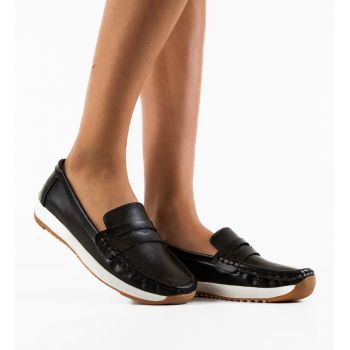 Pantofi Casual Uyteu Negri