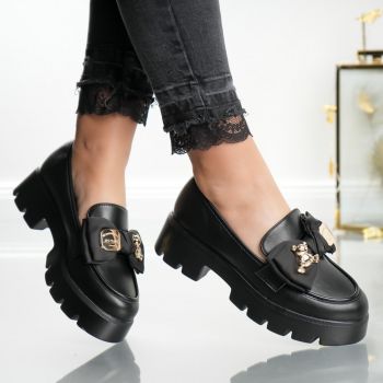 Pantofi Casual Bear - X23-373A Black