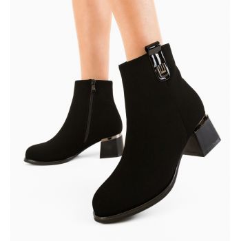 Botine dama Hroga Negre 2 ieftine