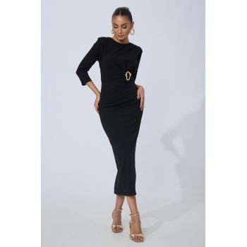 Rochie  de ocazie Brynlee Neagra