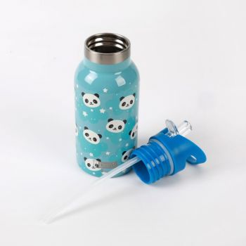Termos pentru copii din otel inoxidabil design panda 350 ml Termos pentru copii din otel inoxidabil design panda 350 ml