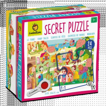 Puzzle tip Detectiv - Secret Puzzle Zane din povesti, +3 ani
