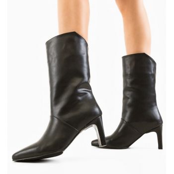 Botine dama Nekistan Negre ieftine