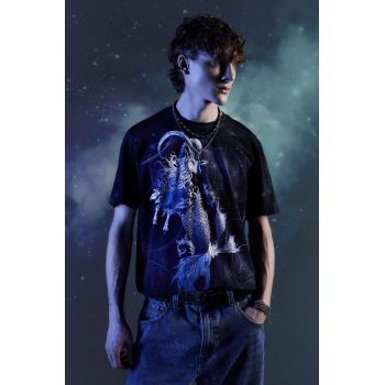 Medicine tricou barbati, culoarea negru, modelator