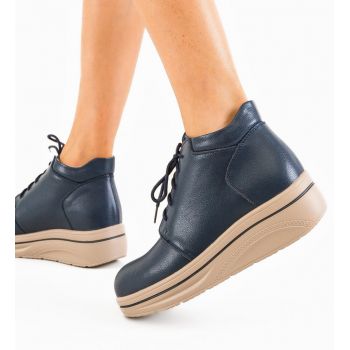 Pantofi Casual Palerma Bleumarin ieftina la reducere