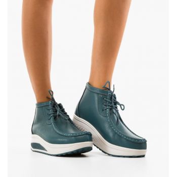 Pantofi Casual Vinto Albastri ieftina la reducere