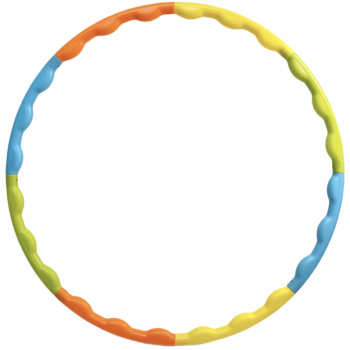 Cerc Hula Hoop Demontabil, 8 piese, 80 cm
