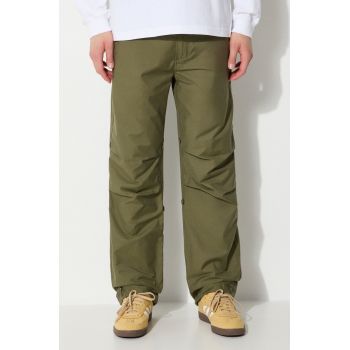 Maharishi pantaloni Original Dragon Snopants barbati, culoarea verde, drept, 5063.OLIVE de firma originali