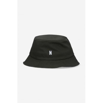Norse Projects pălărie din bumbac culoarea maro, bumbac N80.0101.8109-8109