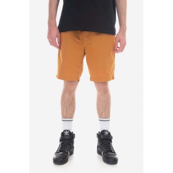 Norse Projects pantaloni scurți din bumbac culoarea portocaliu N35.0577.8127-8127