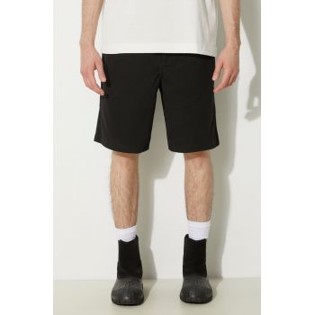thisisneverthat pantaloni scurti din bumbac Beach Short culoarea negru, TN241WSOKS01