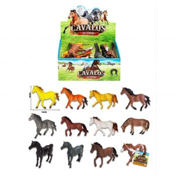 Set Figurine Cai Salbatici – 12 Piese Miniaturi Realiste pentru Copii