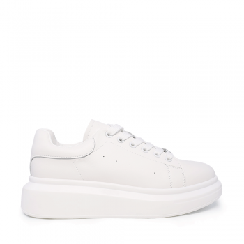 Sneakers Benvenuti albi din piele 3749dp312a ieftini