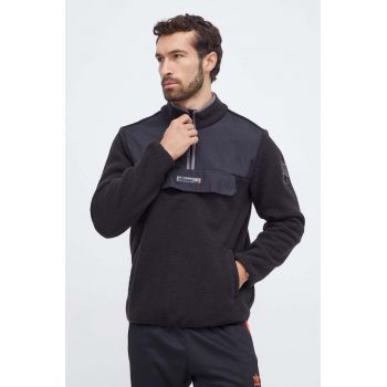 Ellesse jachetă culoarea negru, uni