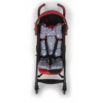 Protectie textila caruciorScaun auto Grey Stars SeviBebe
