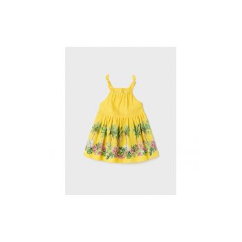 Rochie fete -  302066711 - In/Bumbac - Galben -