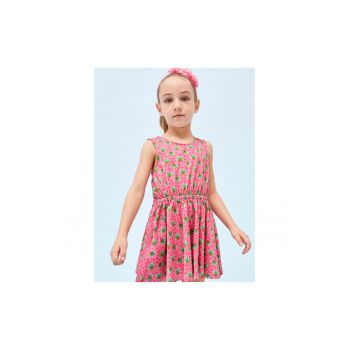 Rochie fete -  302080588 - Bumbac - Roz