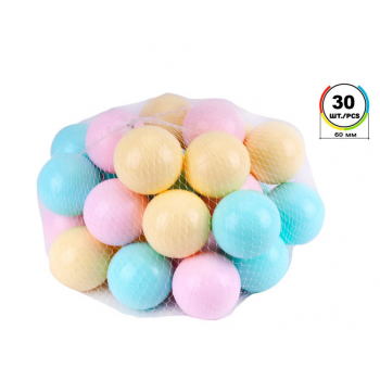 Set 30 bile diametru 6 cm TechnoK Multicolor Pastel