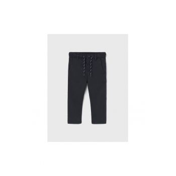 Pantaloni lungi -  300675076 - Bumbac - Elastan - Albastru marin