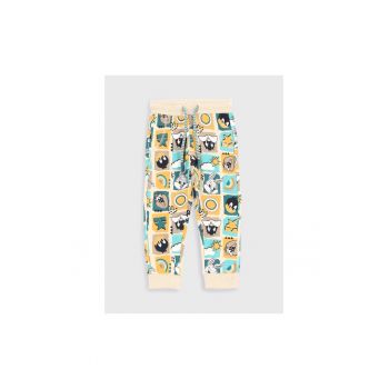 Pantaloni lungi -  301143925 - Bumbac - Elastan - Multicolor
