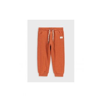 Pantaloni lungi -  301159544 - Bumbac - Poliester - Maro