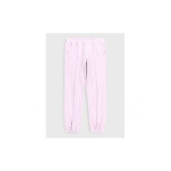 Pantaloni lungi -  301253464 - Bumbac - Violet