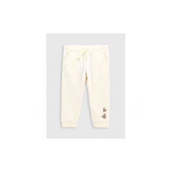 Pantaloni lungi -  301257202 - Poliester - Elastan - Ecru
