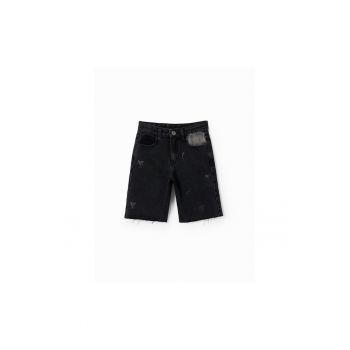 Pantaloni lungi -  302006557 - Bumbac - Negru