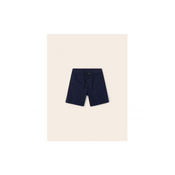 Pantaloni lungi -  302026524 - Bumbac - Poliester - Albastru marin