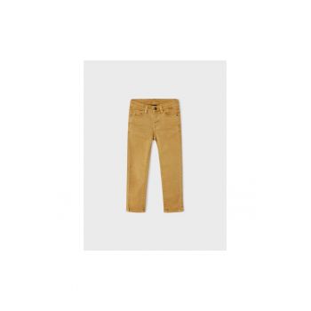 Pantaloni lungi -  302028955 - Bumbac - Elastan - Bej
