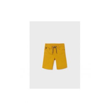 Pantaloni lungi -  302031320 - Bumbac - Elastan - Galben