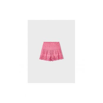 Pantaloni lungi -  302069293 - Bumbac - Roz