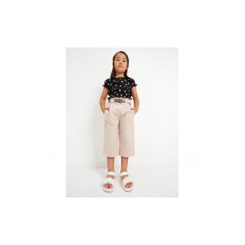 Pantaloni lungi -  302073146 - Bumbac - Bej