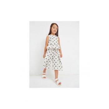 Pantaloni lungi -  302073184 - Bumbac - Bej